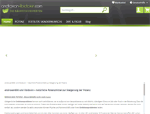 Tablet Screenshot of androxan-libidoxin.com